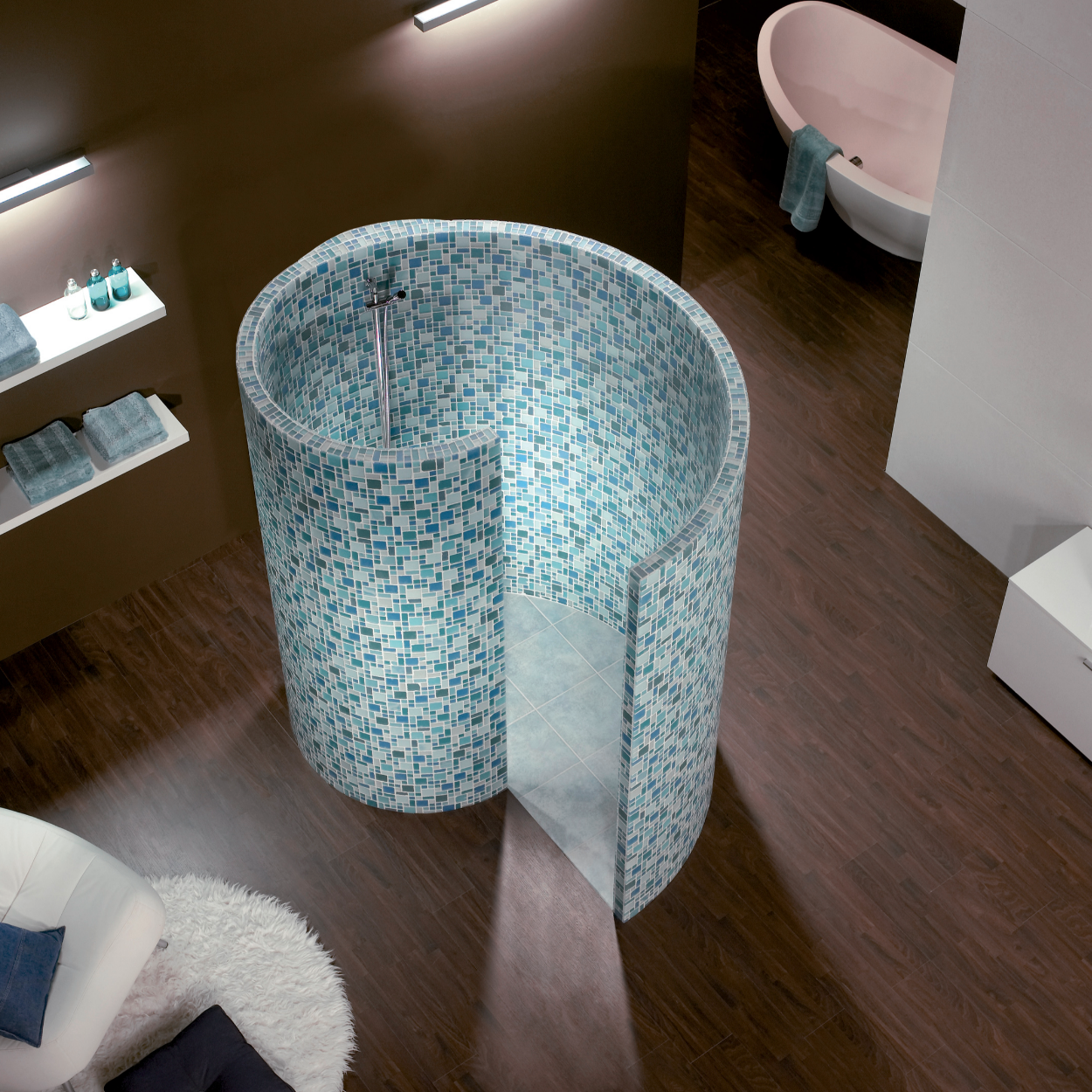 Wedi Fundo Nautilo Inloopdouche